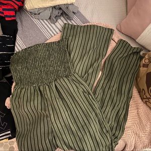 Striped Jumpsuit